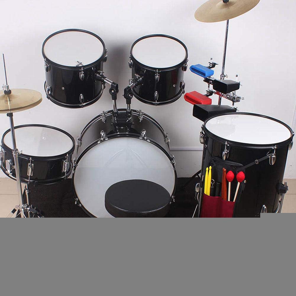 cigemay Drumstick Holder Drum Stick Holder Drum Stick Bag, Drum Accessories, Drum Stick Case, Drum Case for Storage Hanging Bag Drumstick Portable for Mallets(red)