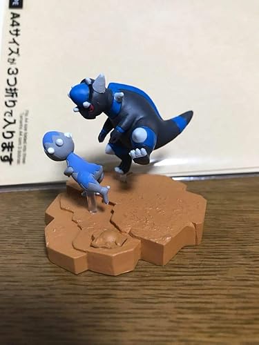 Amazon ポケモン 立体ポケモン図鑑 ズガイドス ラムパルド ガチャ カプセル玩具 ホビー