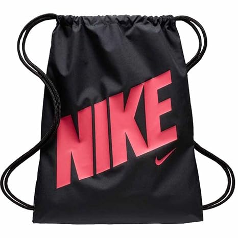 black nike string bag