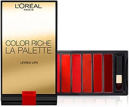 Color Riche La Palette Lèvres De Loréal Rouge Amazonfr