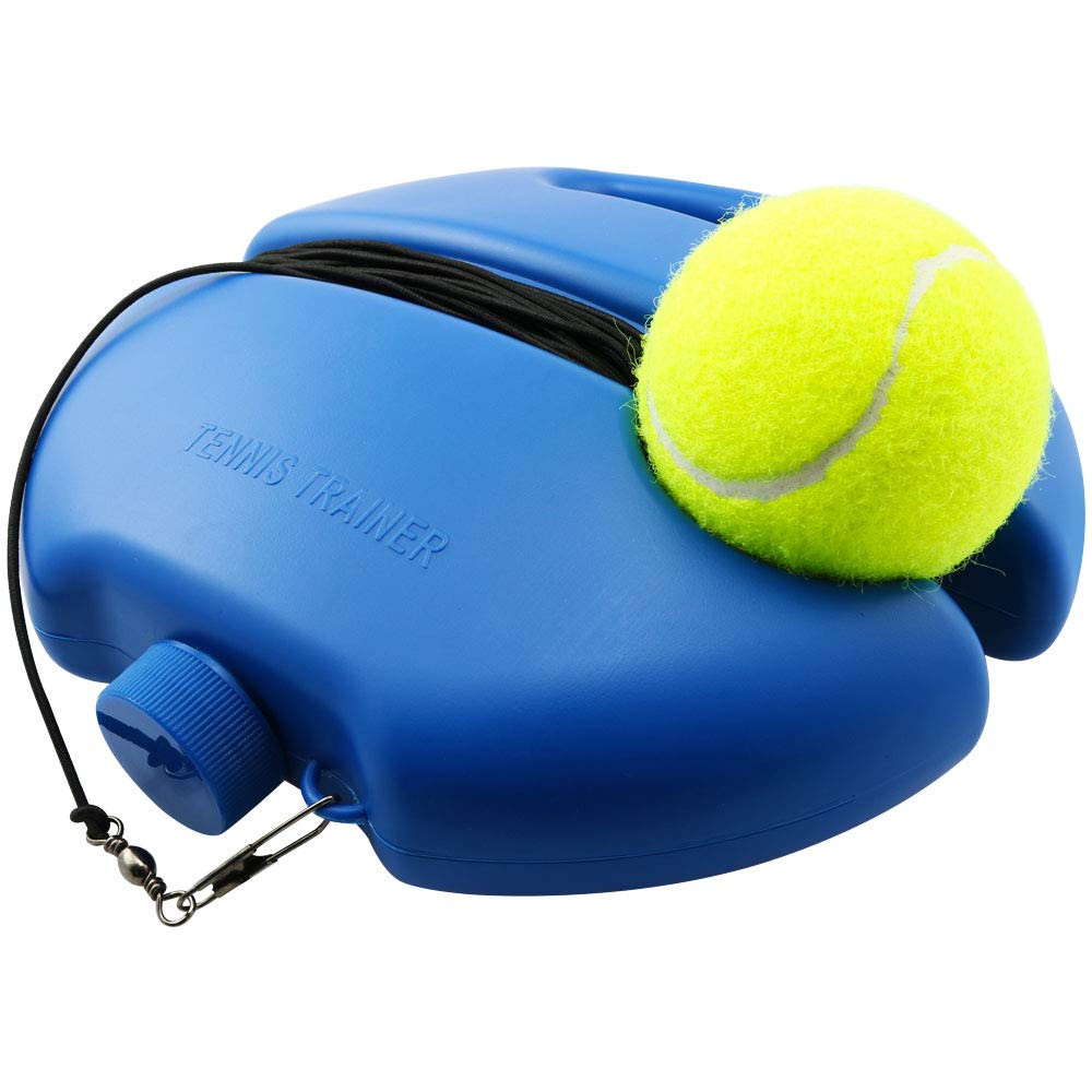 Photo 1 of WHYHKJ Tennis Trainer Rebound Ball, Solo Tennis Self-Learning Rebound Device Sparring Device, Tennis Training Equipment Kit