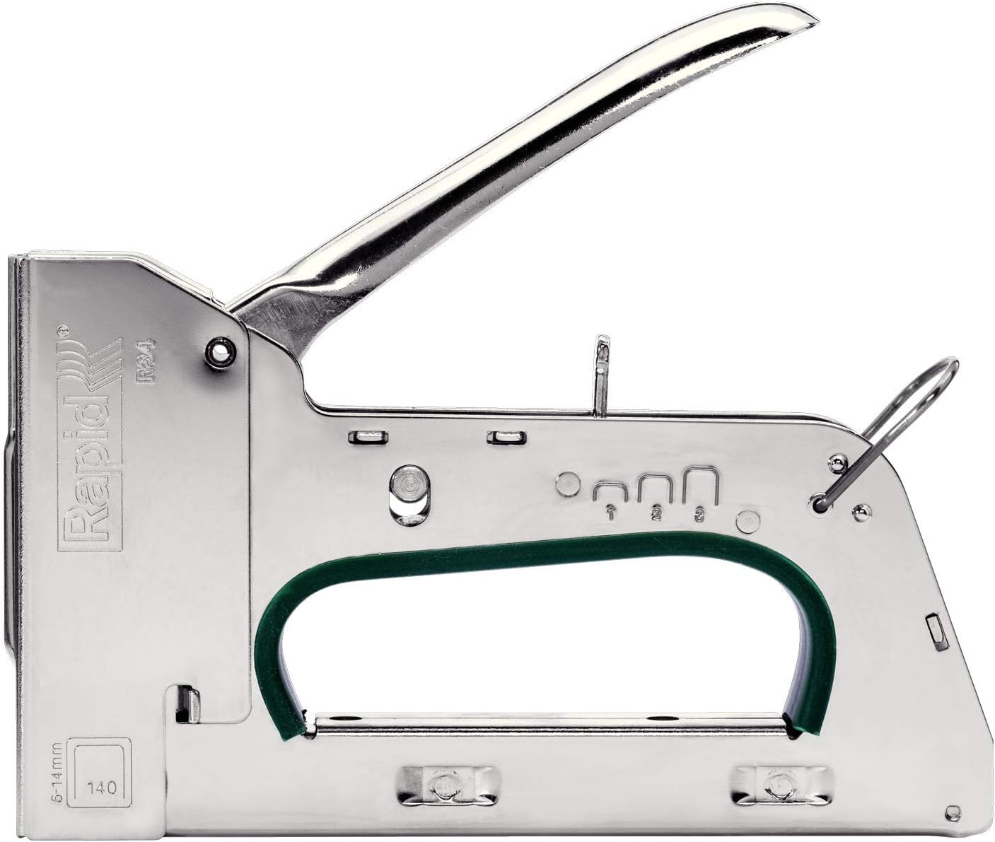 Rapid Heavy Duty Manual Staple Gun PRO R34 for No. 140 Staples, DIY Staple Gun with 3-Step Force Adjuster - Image 3