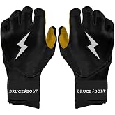 BRUCE BOLT Original Series Long Cuff Batting Gloves - Multiple Colors - Adult &amp; Youth Sizes