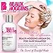 Moroccan Noggin BEST ARGAN OIL SHAMPOO by BEAUX NOGGINS Restores Damaged Hair - Controls Frizz- Increases Shine and Deeply Nourishes - Safe for All Hair Types & Color Treated Hair