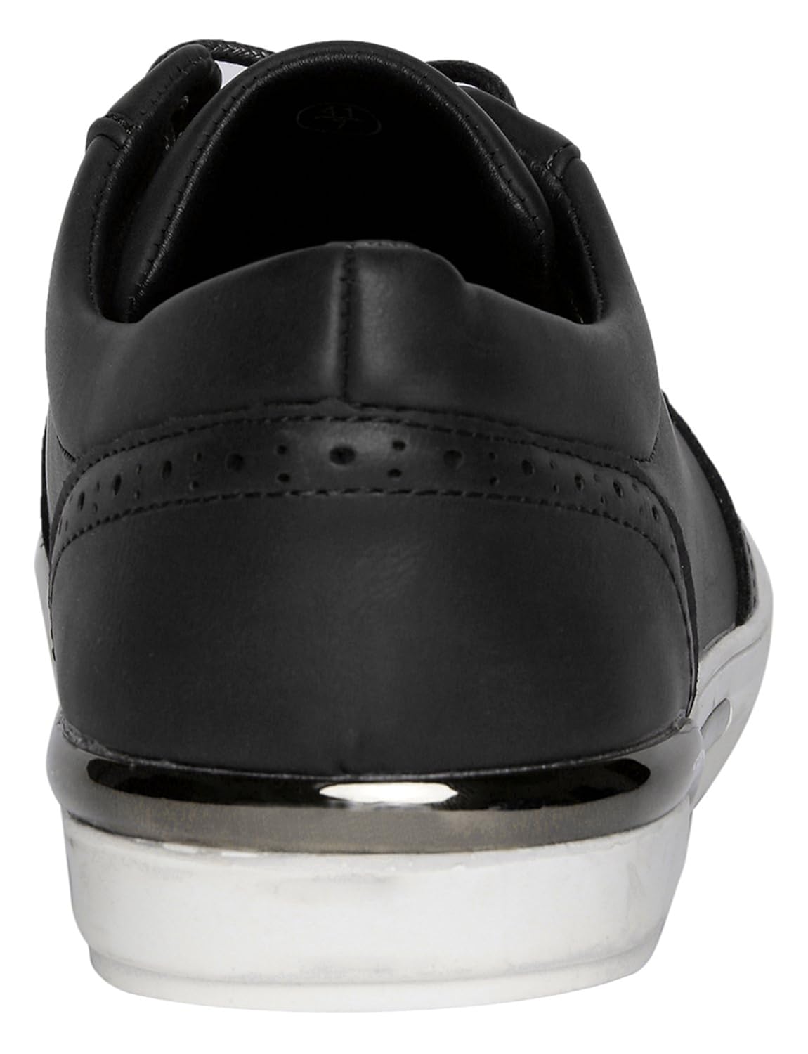 duke men black casual shoes