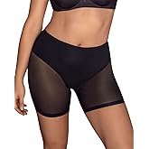 Leonisa Sheer Shaper Shorts for Women – Truly Undetectable Short, Seamless Shapewear with Anti-Chafing & Butt-Lift Effect