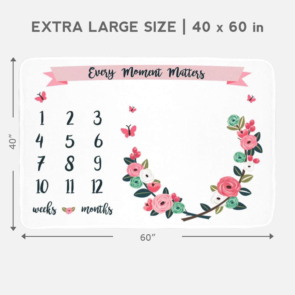 baby calendar blanket