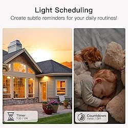 TREATLIFE Smart Light Switch Single Pole Works with