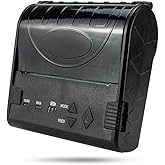 NETUM Wireless Bluetooth Thermal Receipt Printer, Portable Personal Bill Printer 80mm Mini USB POS Printer for Restaurant Sales Retail Compatible with Android