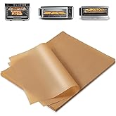 Parchment Paper Sheets for Ninja Foodi Air Fryer Oven, 100pcs 12inch Unbleached Pre-Cut Air Fryer Oven Liners Baking Sheet fo