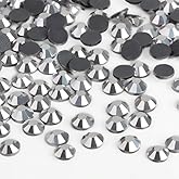 beadsland Crystal Hotfix Rhinestone,Machine Cut Stone 1440pcs/pkg (Silver Hematite SS16/4mm)