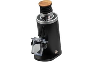 MiiCoffee DF54 Single Dose Coffee Grinder, Electric Grinder Kitchen Coffee Accessories (Black)