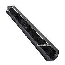Amazing Gemstone Shungite Crystal Wand Massage