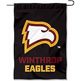Winthrop Eagles Wordmark Logo Garden Banner Flag