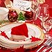Shappy 20 Pack Mini Santa Christmas Hats for Dinner Table Cutlery Holders
