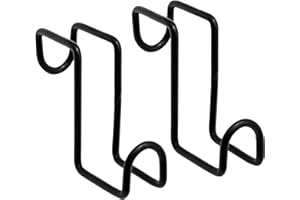 CADUFUELLY 4 Inch Tack Hook Over Rail Bridle Hooks Heavy Duty Horse Water Bucke (2PCS)