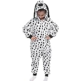 VIVUHTCC Unisex Kids Animal Onesie Pajamas Children Flannel Halloween Cosplay Costume Homewear Sleepwear for Boys Girls Gift