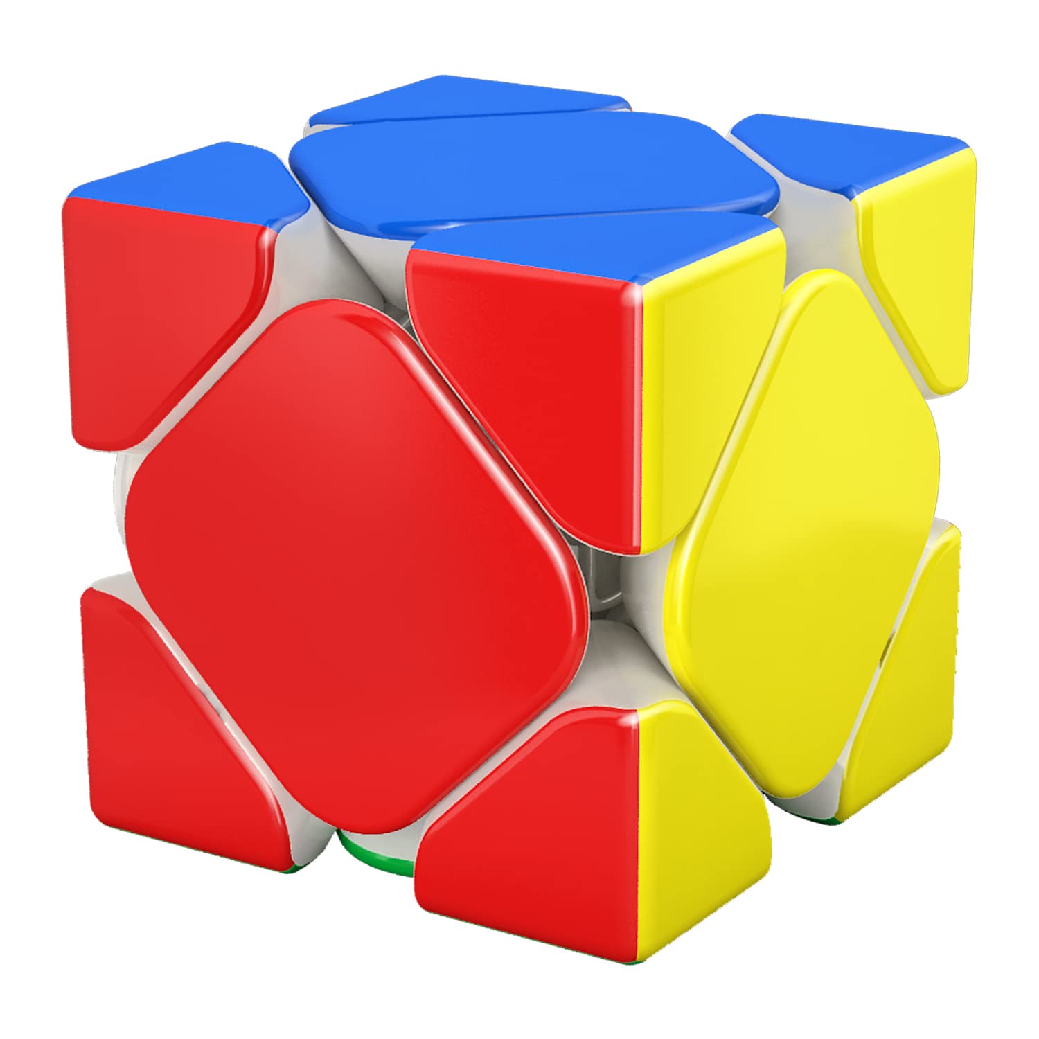 Photo 1 of CuberShop Moyu RS Magnetic Speed Cube (2022 Budget Cube), Cost-Effective Stickerless Skewb Good Choice for Beginners