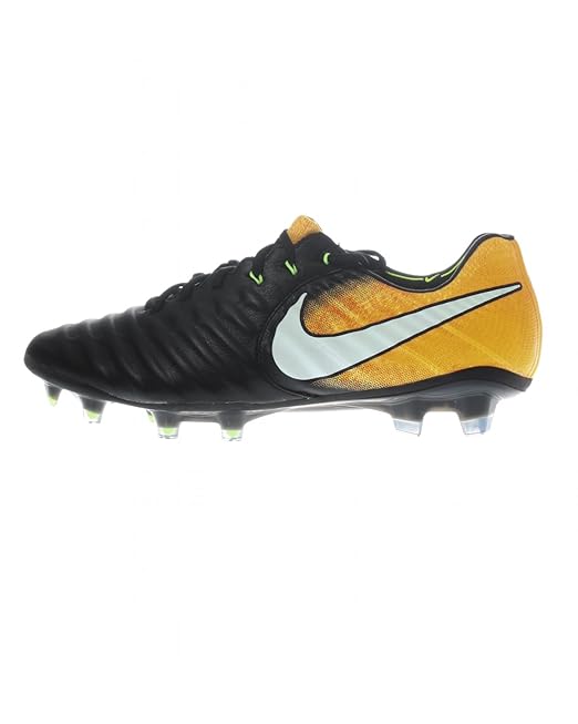 nike tiempo amarillo y negro