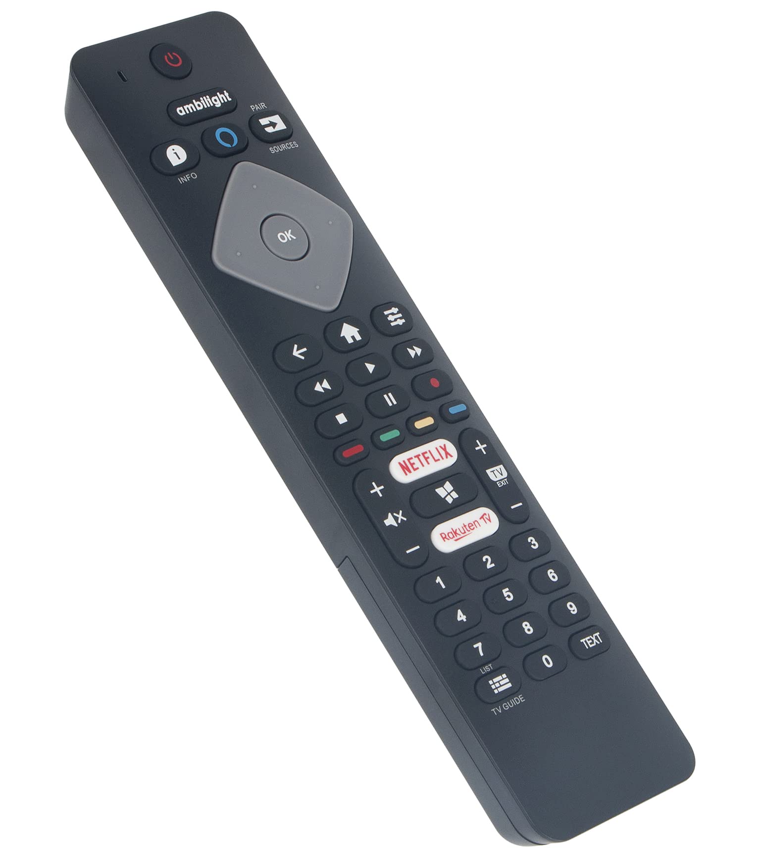 RC4154405-01R VINABTY Replacement Voice Remote Suit for Philips 4K UHD LED Smart TV 43PUS7805/12 50PUS7805/12 55PUS7805/12 58PUS7805/12 65PUS7805/12 70PUS7805/12 75PUS7805/12 43PUS7805 50PUS7805