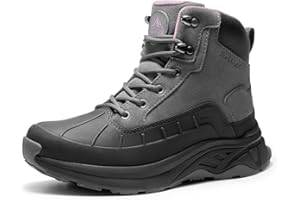 NORTIV 8 Women's Waterproof Hiking Boots Outdoor Trekking Camping Trail Hiking Boots