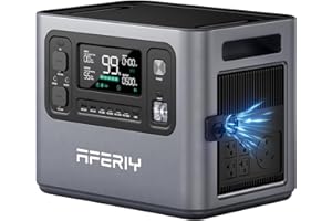 AFERIY 2800W Portable Power Station,2026 Upgraded Version of P210,2048Wh LiFePO4 Battery,Expandable to 10kWh,1800W AC Charging,UPS Solar Generator for Home Use,Power Outages,Camping,and RVs