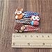 Lovely Animal Hair Clip Mini Cartoon Owl and Fox Hedgehog Hair Clip Set Little Girl Hair Accessory-Style 3
