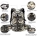 SHARKMOUTH Military Tactical Backpack 3 Day Assault Pack MOLLE Bag Rucksack Survival Outdoor Daypack for Camping Hiking Hunting Climbing Travel Trekking 33L, Green