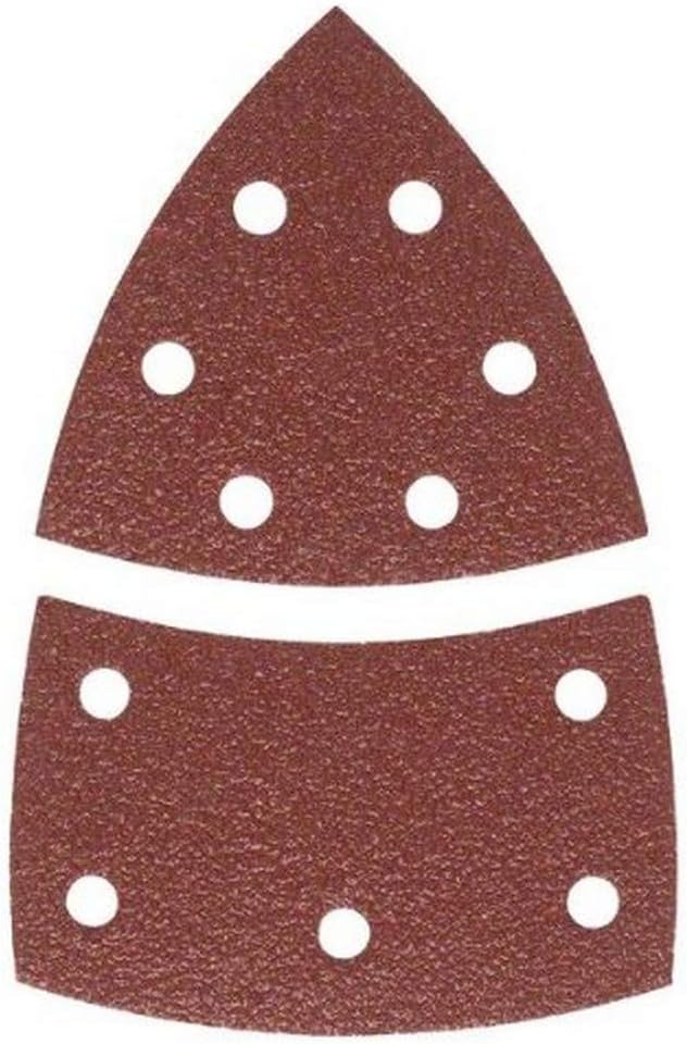 Bosch 2609256A66 Sanding Sheets for Orbital Sanders 102 x 62.93 cm Number of Holes 11 Grit 240 Pack of 10