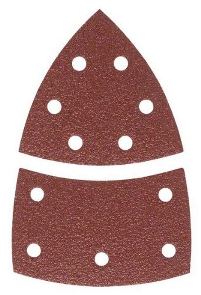 Bosch 2609256A66 Sanding Sheets for Orbital Sanders 102 x 62.93 cm Number of Holes 11 Grit 240 Pack of 10