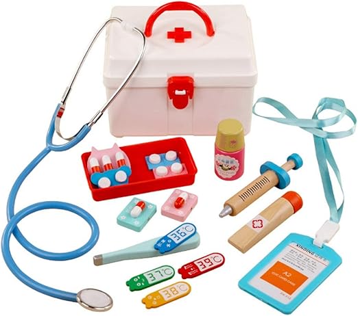 doctors set wooden