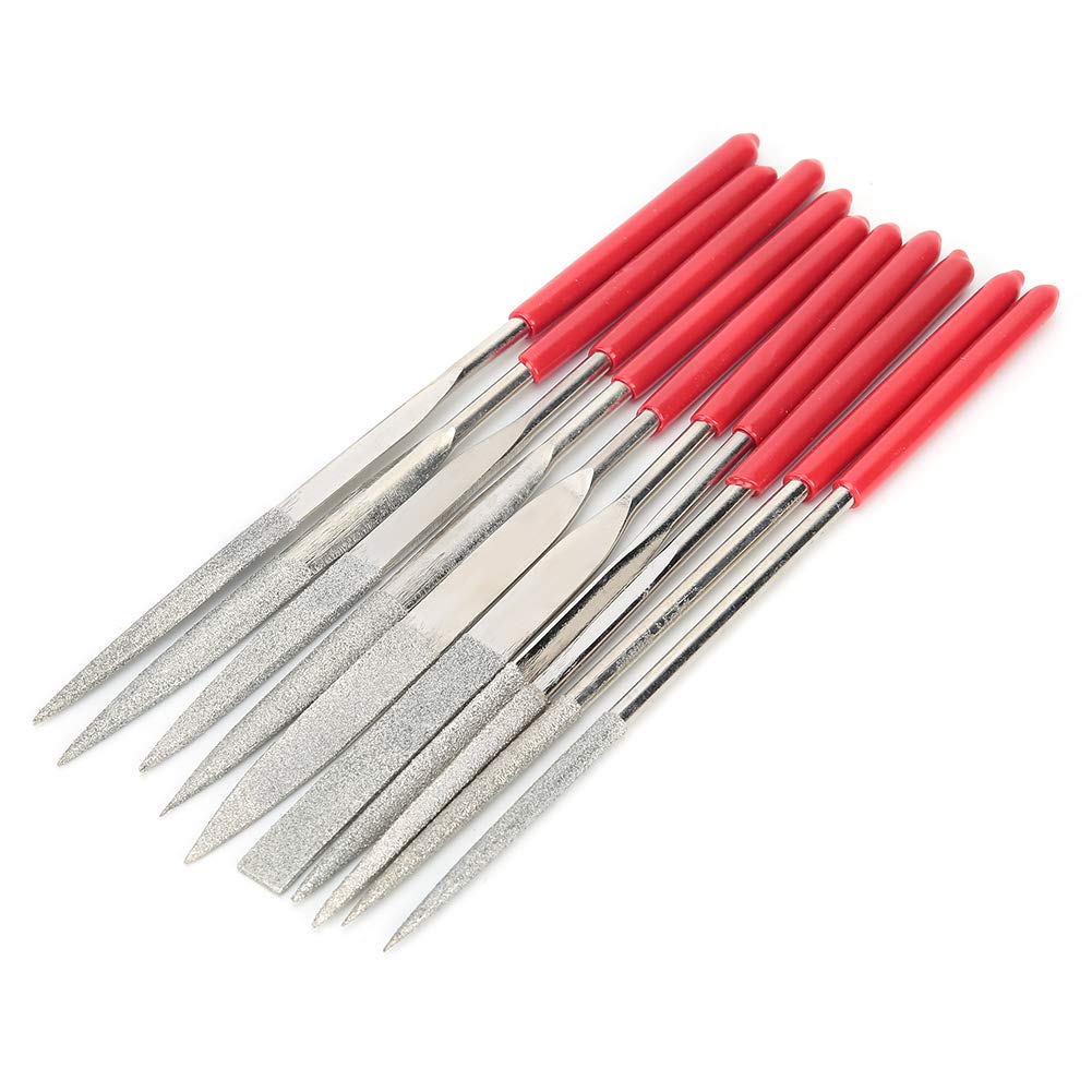 Jewelry File Set, 10 Pieces, 160mm, Mini Rasp Wood Carving Metal Hand File, DIY Jewelry Making Processing Kit