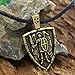 TTKP Archangel ST.Michael Protect ME Saint Medal Pendant Necklace