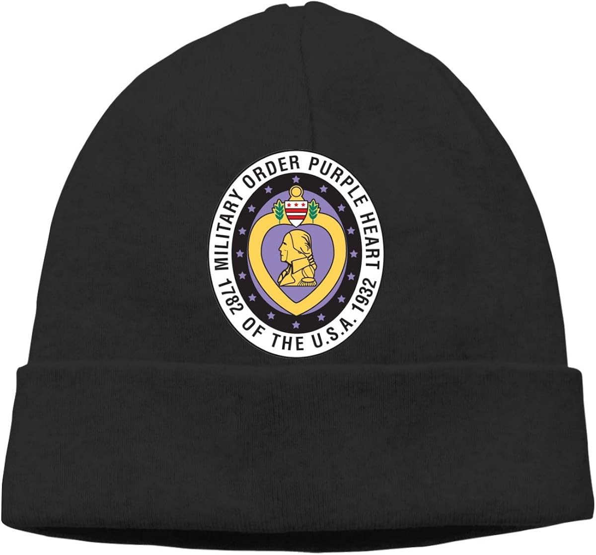 The Military Order of The Purple Heart Unisex Knitted Beanie Beanie Hat