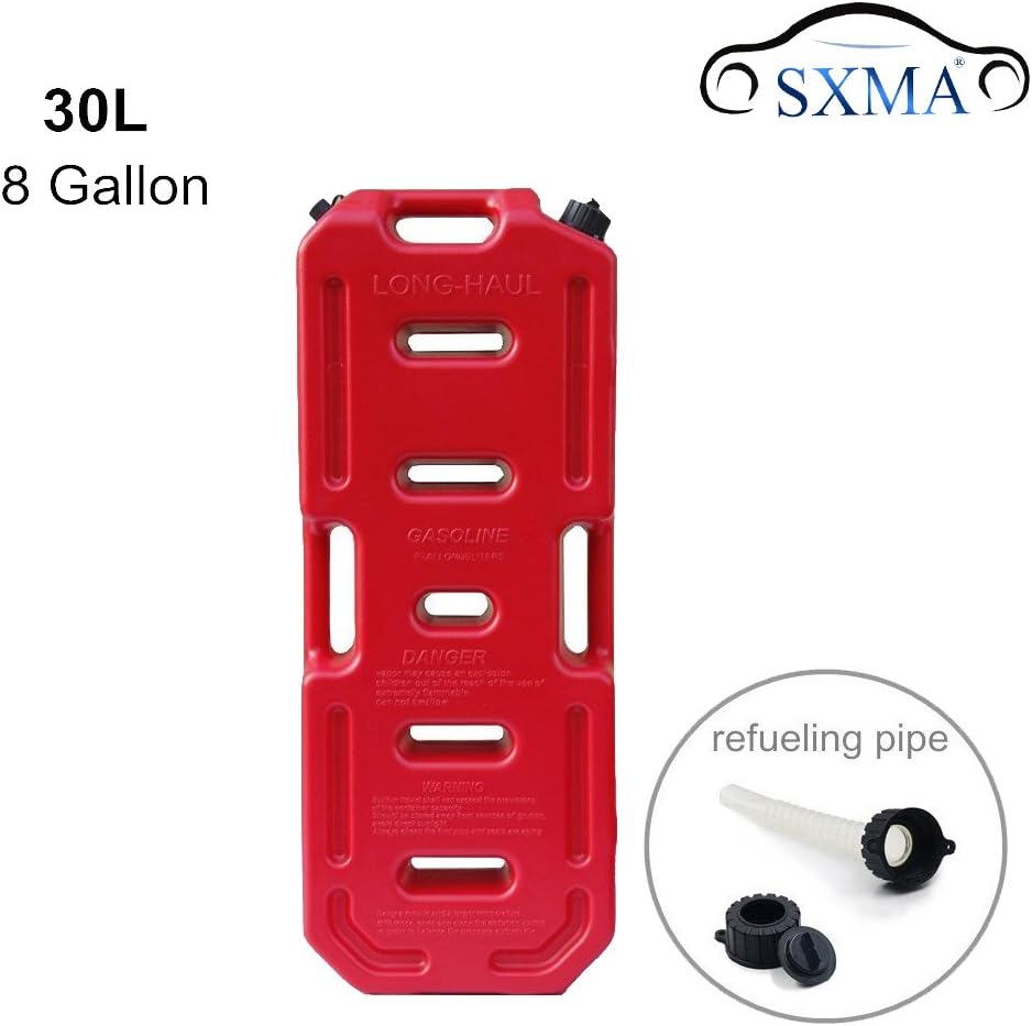 SXMA Fuel Tank Cans Spare 8 Gallon 30L Portable Petrol Gasoline