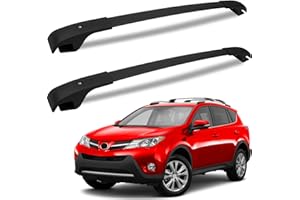 FengYu Roof Racks Cross Bars Compatible with Toyota RAV4 2013-2018 with Side Rails, Aluminum Crossbars Luggage Rack Rooftop Cargo Snowboard ski Luggage car Bike Carrier