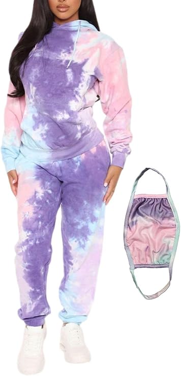tie dye sweatsuit amazon