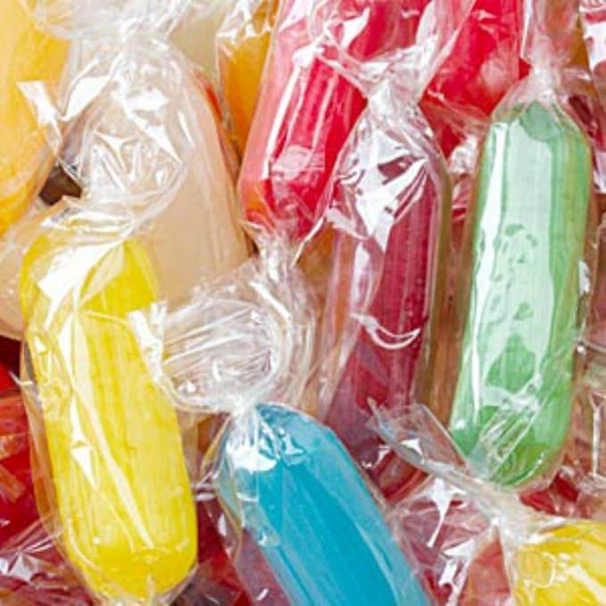 Assorted Rods Hard Candy 1LB Bag PACK OF 3 Grocery