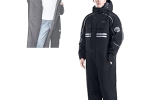 GENERIC Extreme Cold Weather Suit For Men,Winter Outdoor Riding Insulated Full-Body Suit,Overoles Para Hombres De Trabajo Frio