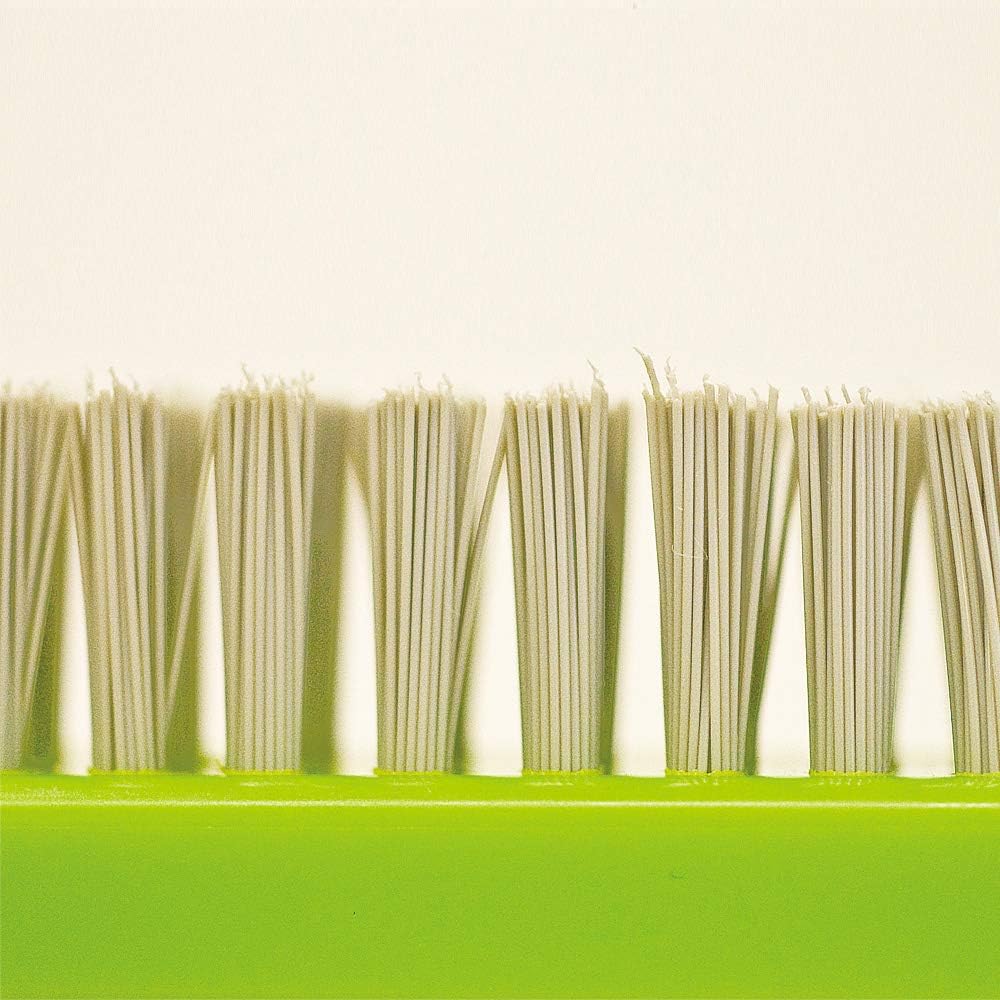 Amazon Co Jp アズマ レンガ タイル等についたコケに コケ取りブラシ ナイロン グリーン 35cm Ba726 ホーム キッチン