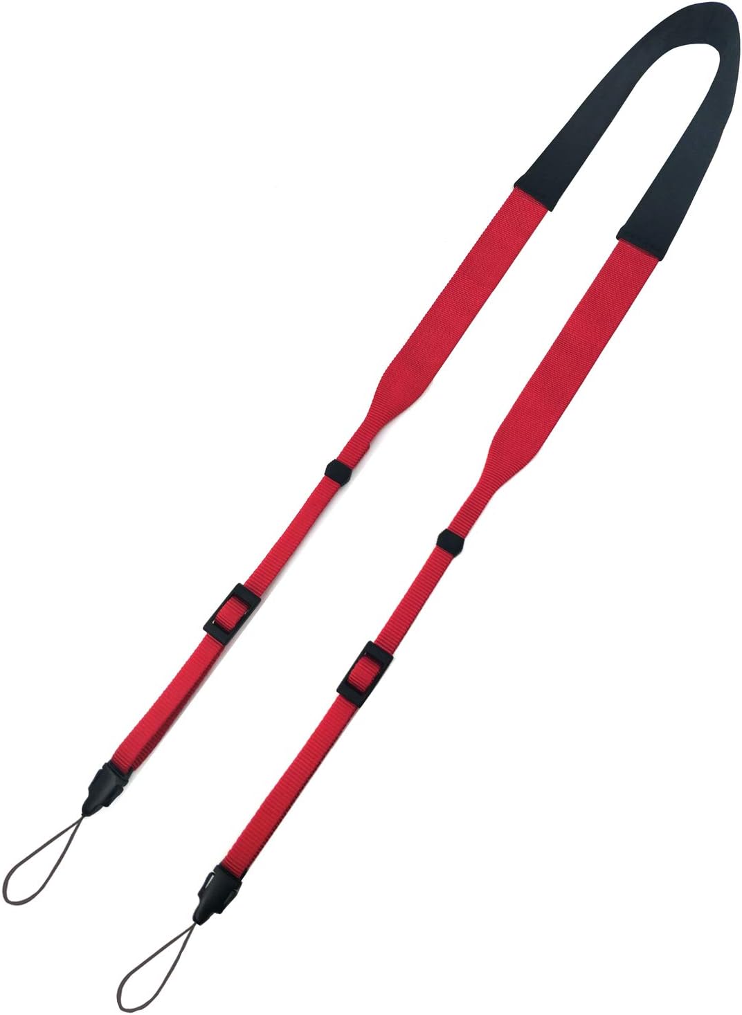 CHMETE Camera Neck Shoulder Belt Strap (Red)