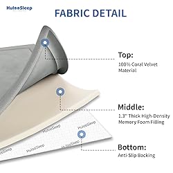 Huloo Sleep Baby Play Mat for Floor,1.3" Thick