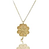 Clover Necklace, Clover Pendant, Luck Necklace, 18K Gold Plated, 925 Silver Jewelry, Handmade Jewelry, Irish Necklace, Gift for All