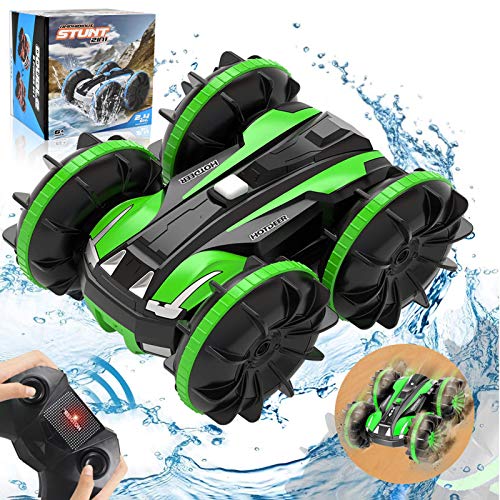 Landtaix RC Car Amphibious Remote Control Car Boat,2.4Ghz 4WD Off Road
