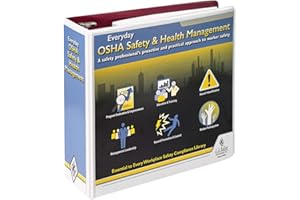 J. J. KELLER & ASSOCIATES, INC. Everyday OSHA Safety & Health Management Manual, How-to Guide & Tools, 3-Ring Binder