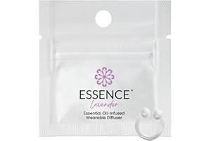 HONÉ Essence Wearable Aromatherapy Nasal Diffuser – Lavender Essential Oil Nose Ring Silicone Inhaler for Stress & Mood Support - Made in USA & Travel-Friendly