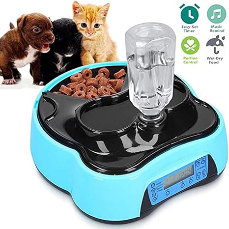 automatic cat feeder wet food uk