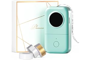 Mini Label Maker - D30 Label Maker Machine Bluetooth Small Sticker Maker Thermal Portable Label Printer, Compatible with iPho