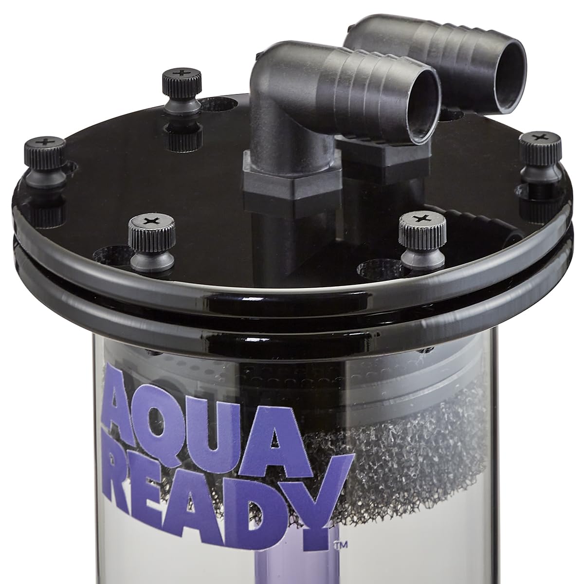 Condition photo showing New/Like New for aquaready fluidized up flow media reactor fr-1e freshwater and saltwater aquarium reactor filtration