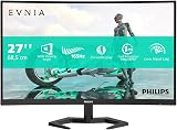 Philips EVNIA 27M1C3200VL 27" FHD Curved VA Gaming Monitor 165Hz 1ms Tilt Vesa view 2
